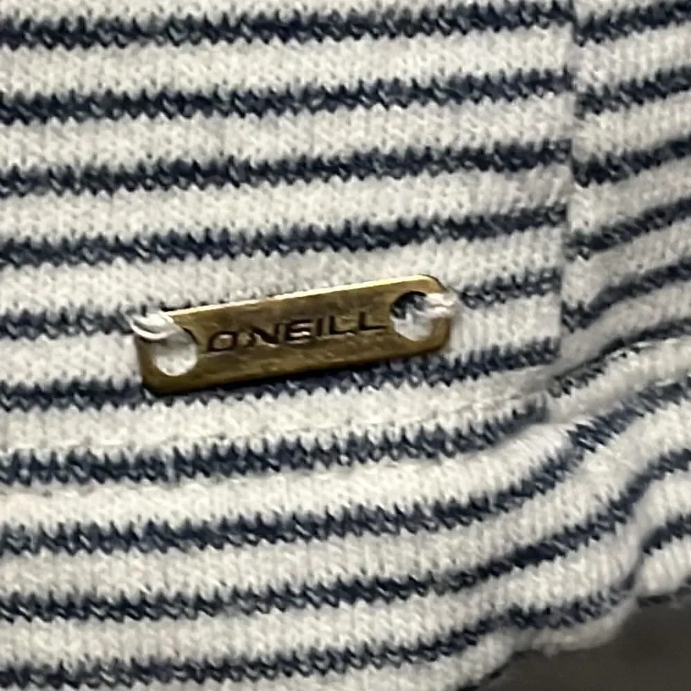 O’Neill Blue Striped Soft Hoodie - XS